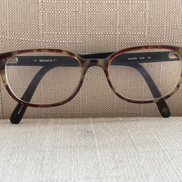 Banana Republic Women Eyeglasses Frame COLEEN Brown Tortoise Glasses 50[]17 135 - Picture 3 of 12